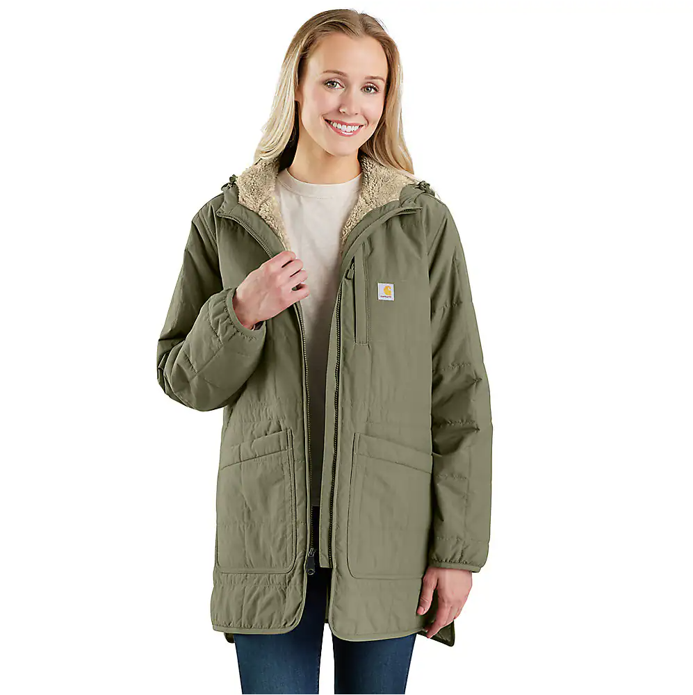 Carhartt Women s Rain Defender Loose Fit Lightweight Insulated Hooded