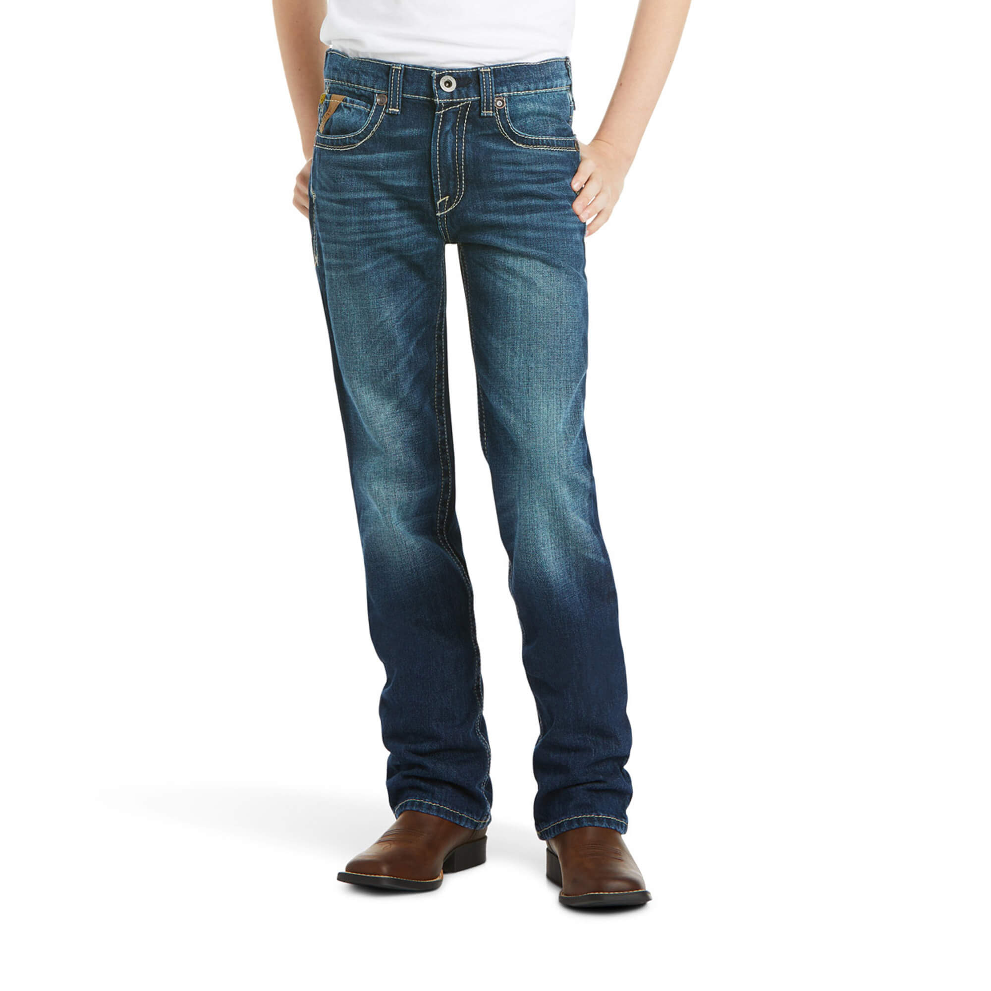 M5 Slim Boundary Stackable Straight Leg Jean