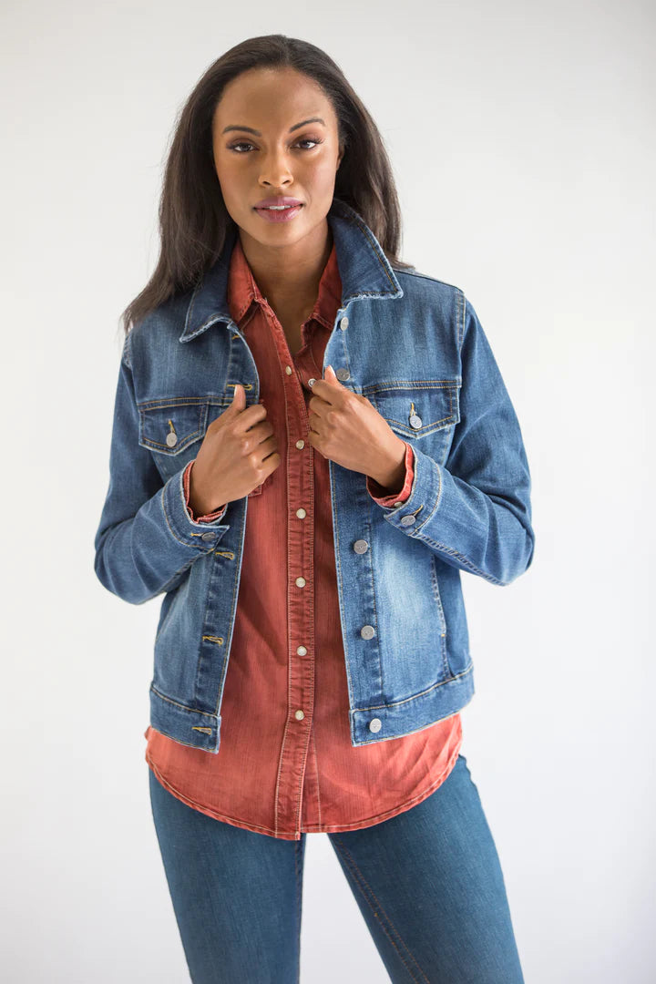 Destroyed Workwear Denim Jacket - Ready to Wear