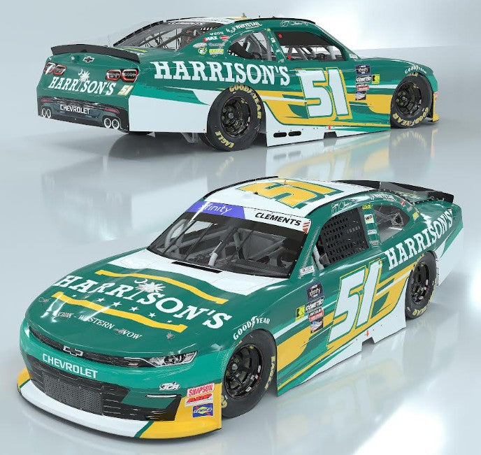 Hometown Connection: Harrison's, Clements to partner for four races in 2025