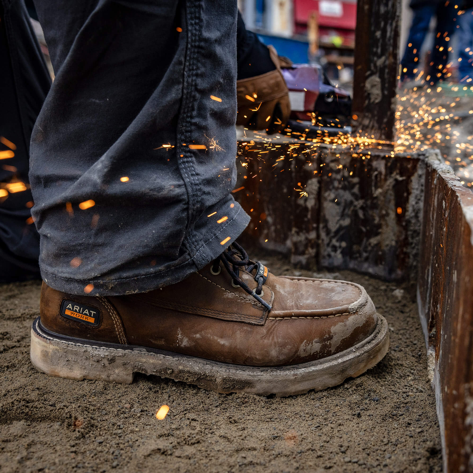 Ariat Men s Rebar Lift 6 Waterproof Composite Toe Work Boot