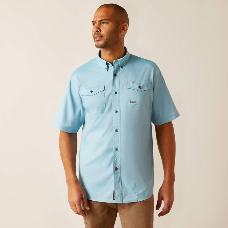 Ariat Men's Rebar Made Tough VenTEK DuraStretch Work Shirt