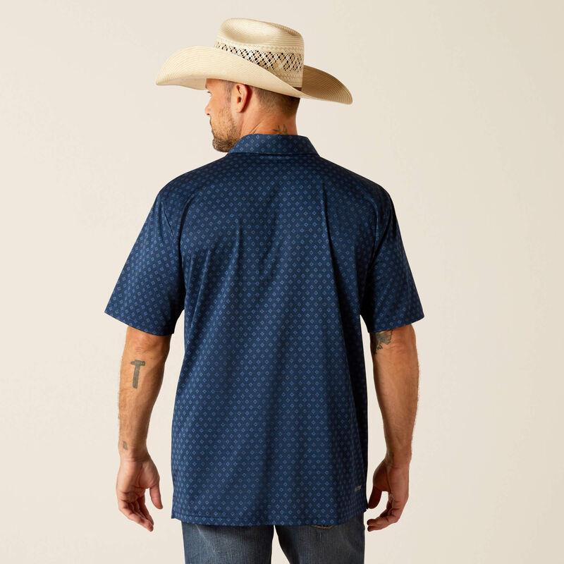 Ariat Men's Carger 2.0 Printed Polo