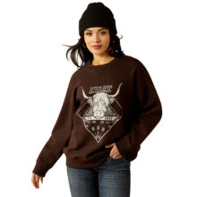 Ariat Women's Taurus Oversized Crew Sweatshirt