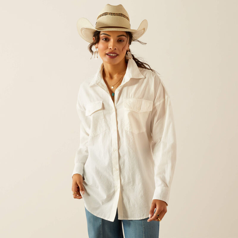 Ariat Women's Baggy Button-Up Shirt