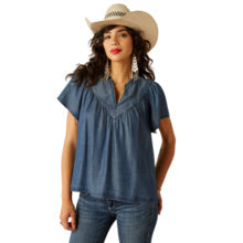 Ariat Women's Emma Tencel Top Western Apparel