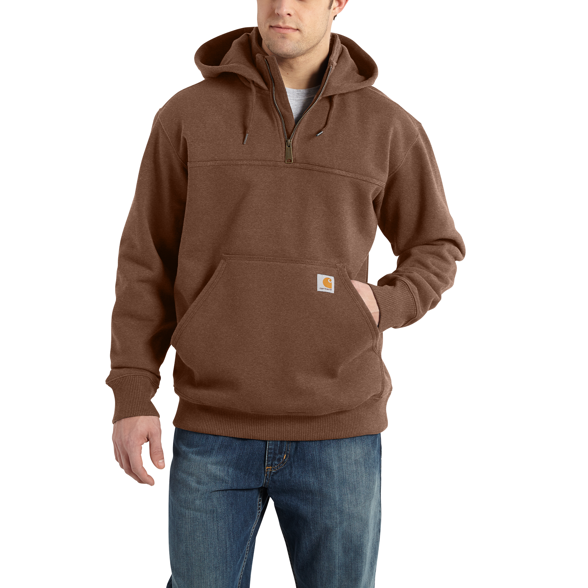 Carhartt Men's Rain Defender Loose Fit Heavyweight Quarter-Zip Hoodie