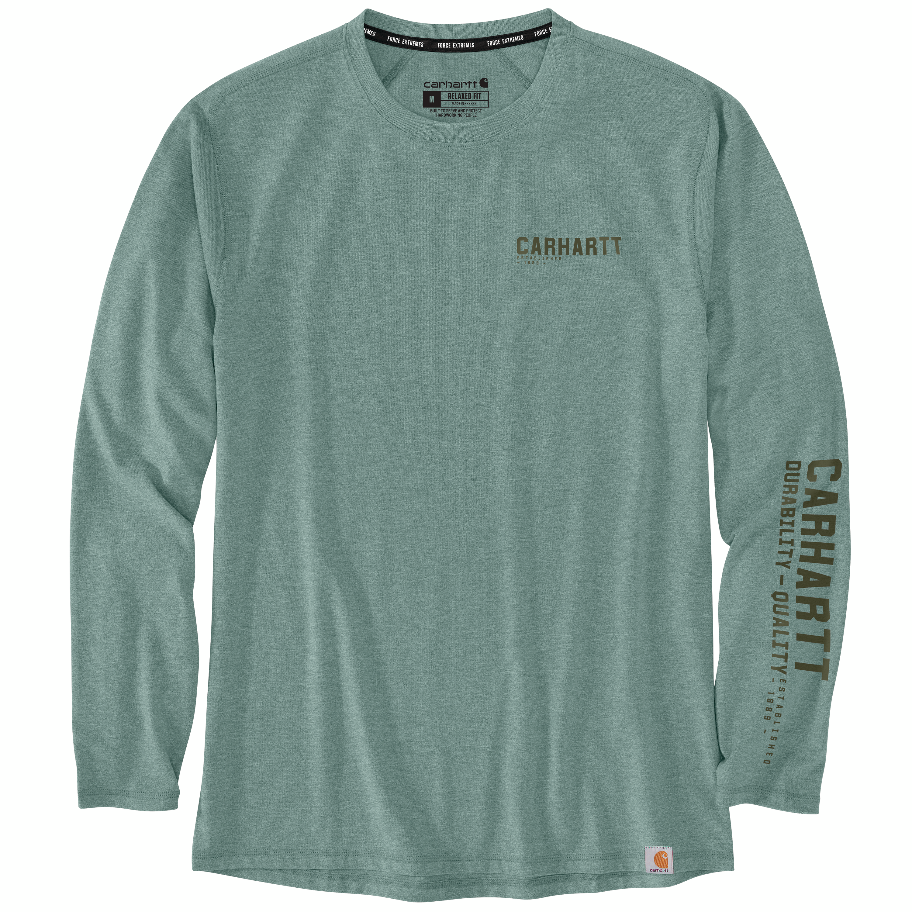 Carhartt Men's Force Extremes Lightweight Relaxed Fit Long Sleeve Graphic T-Shirt