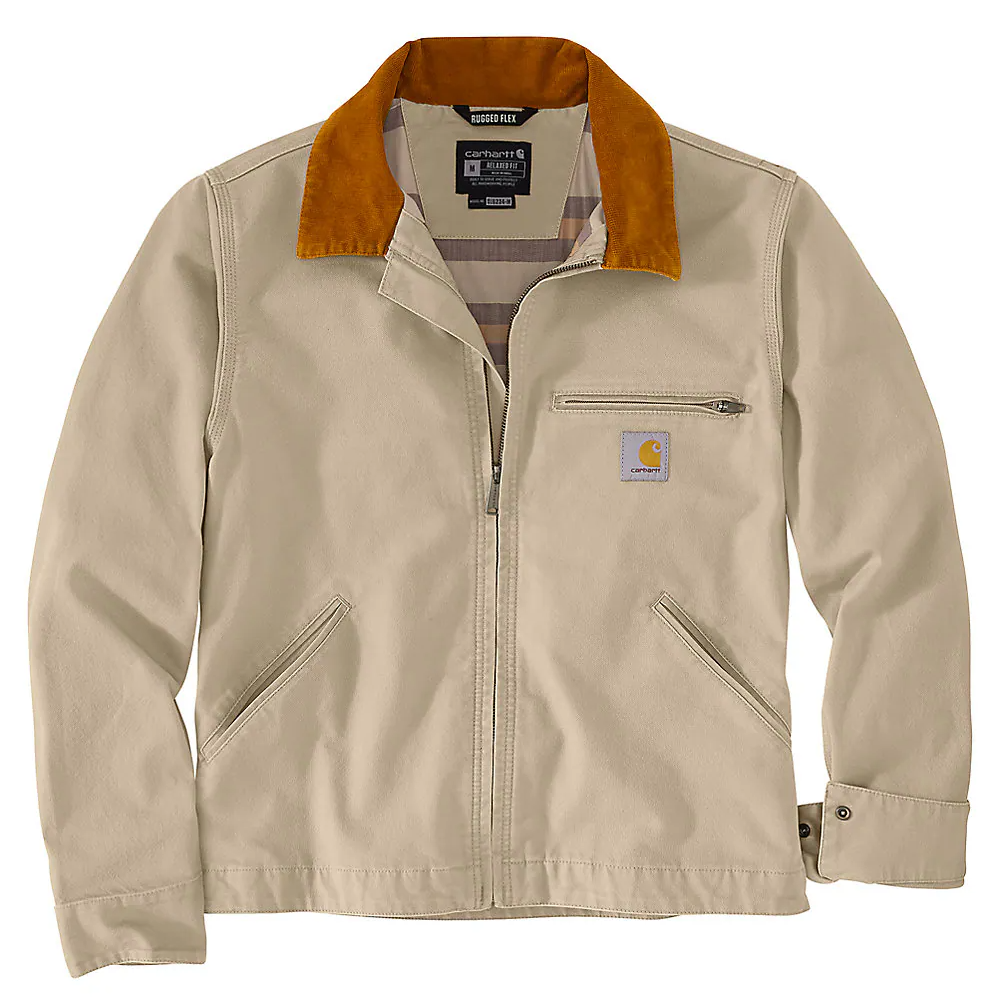 Carhartt Men's Re-Engineered Rugged Flex Relaxed Fit Duck Detroit Jacket