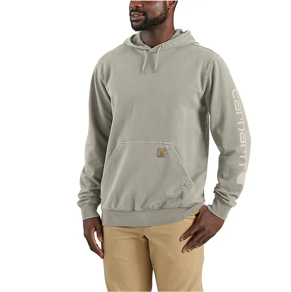 Carhartt Men's Re-Engineered Relaxed Fit Midweight Garment Dyed French Terry Graphic Sweatshirt