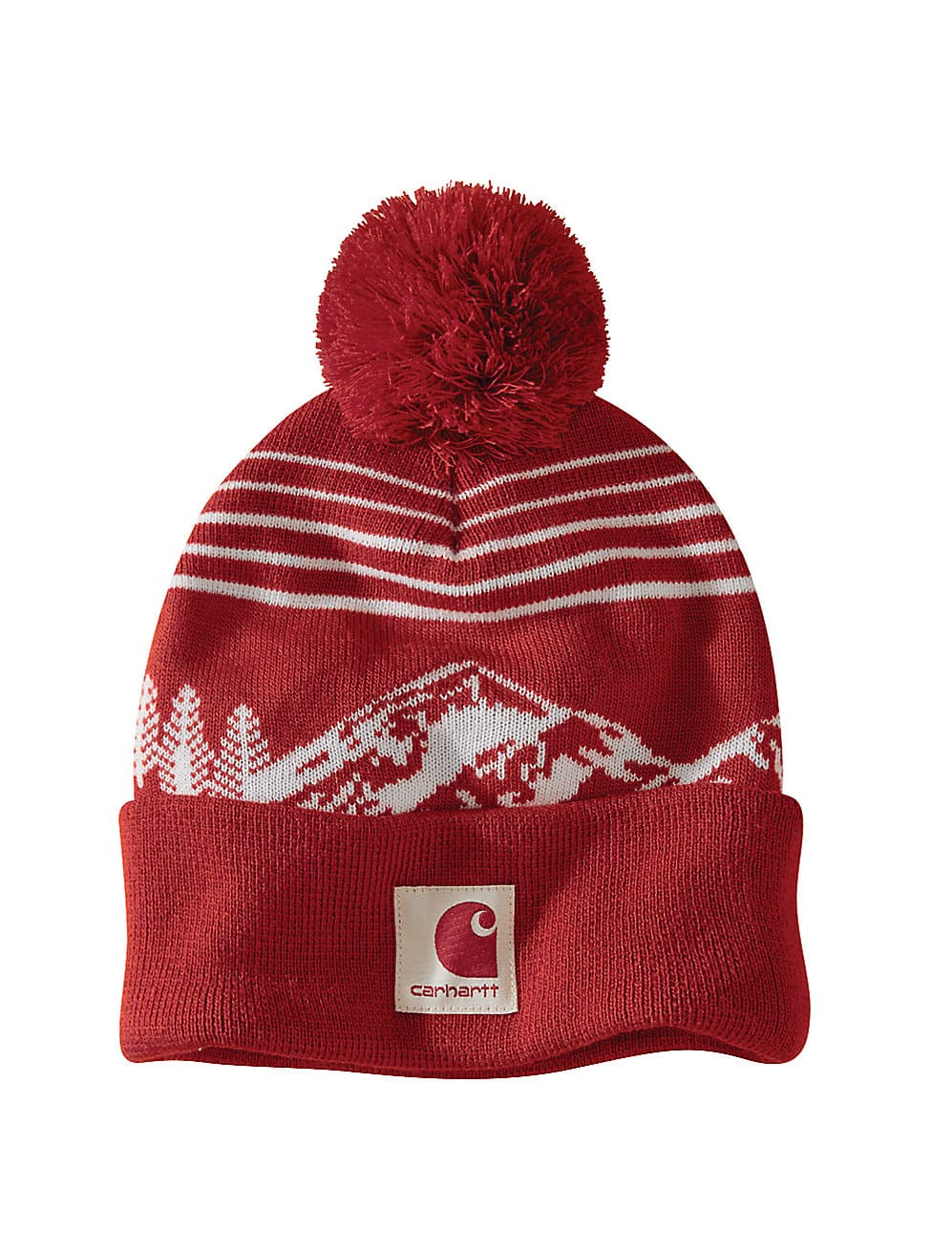 Carhartt Men's Knit Pom Mountain Beanie