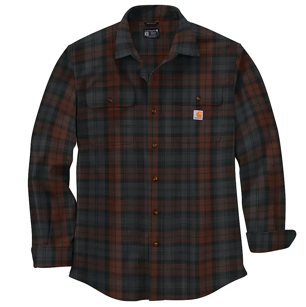 Carhartt men's plaid shirt best sale