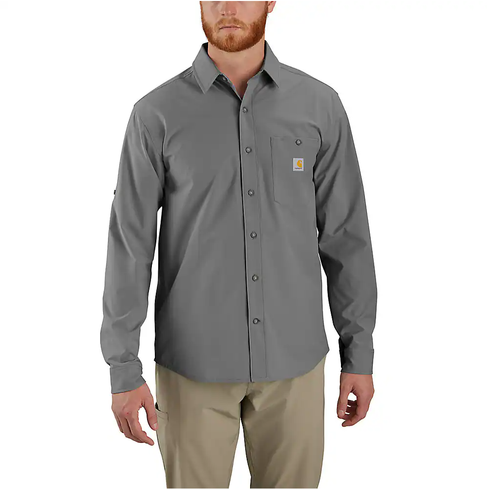 Carhartt Men's Force Sun Defender Relaxed Fit Lightweight Long-Sleeve Shirt