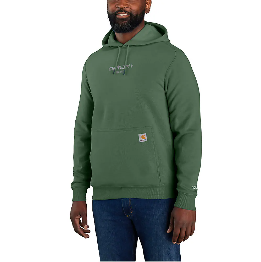 Carhartt Men's Force Relaxed Fit Lightweight Graphic Logo Sweatshirt