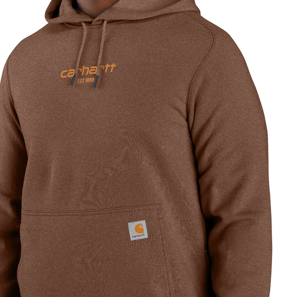 Carhartt Men's Force Relaxed Fit Lightweight Graphic Logo Sweatshirt