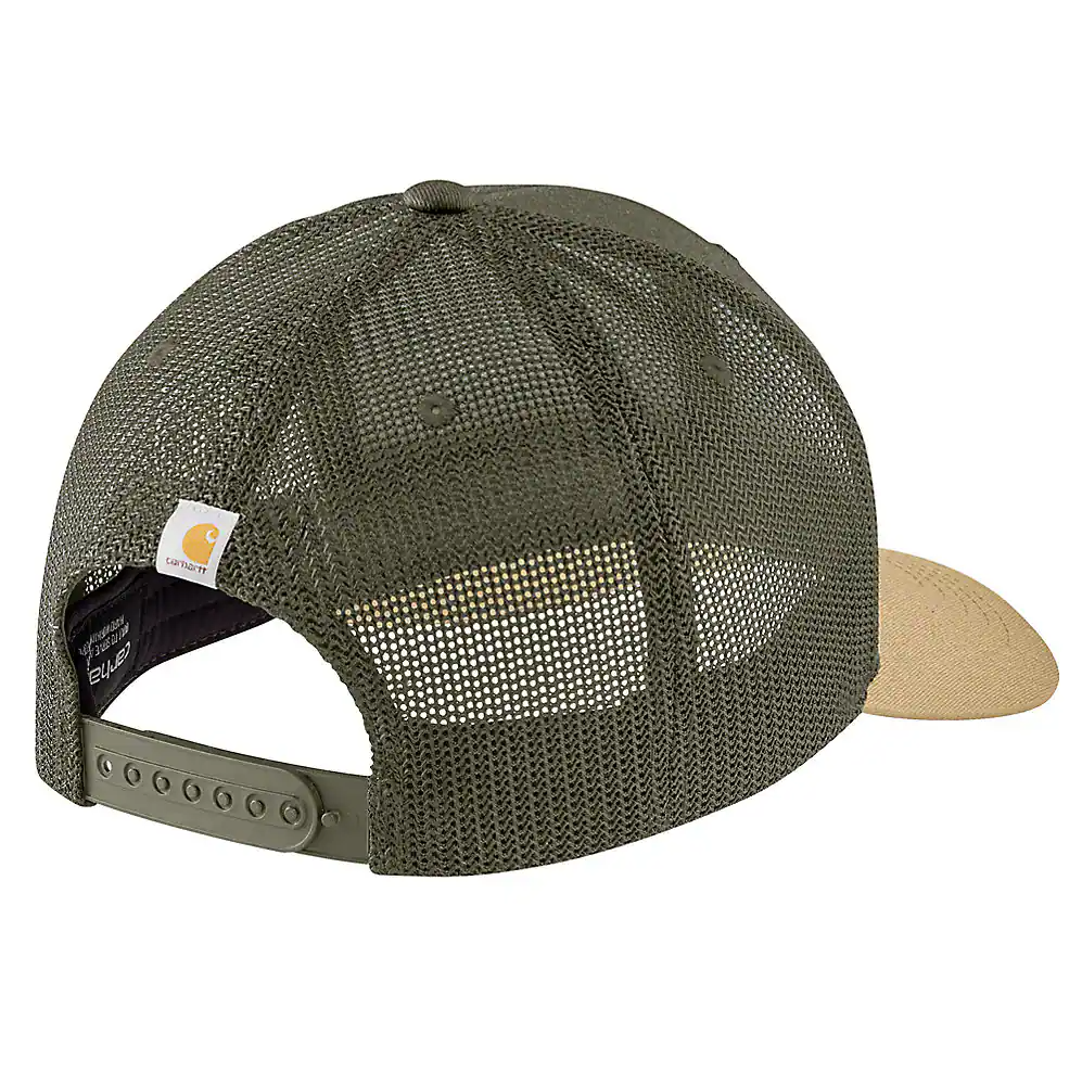 Carhartt Canvas Mesh-Back Dog Patch Cap