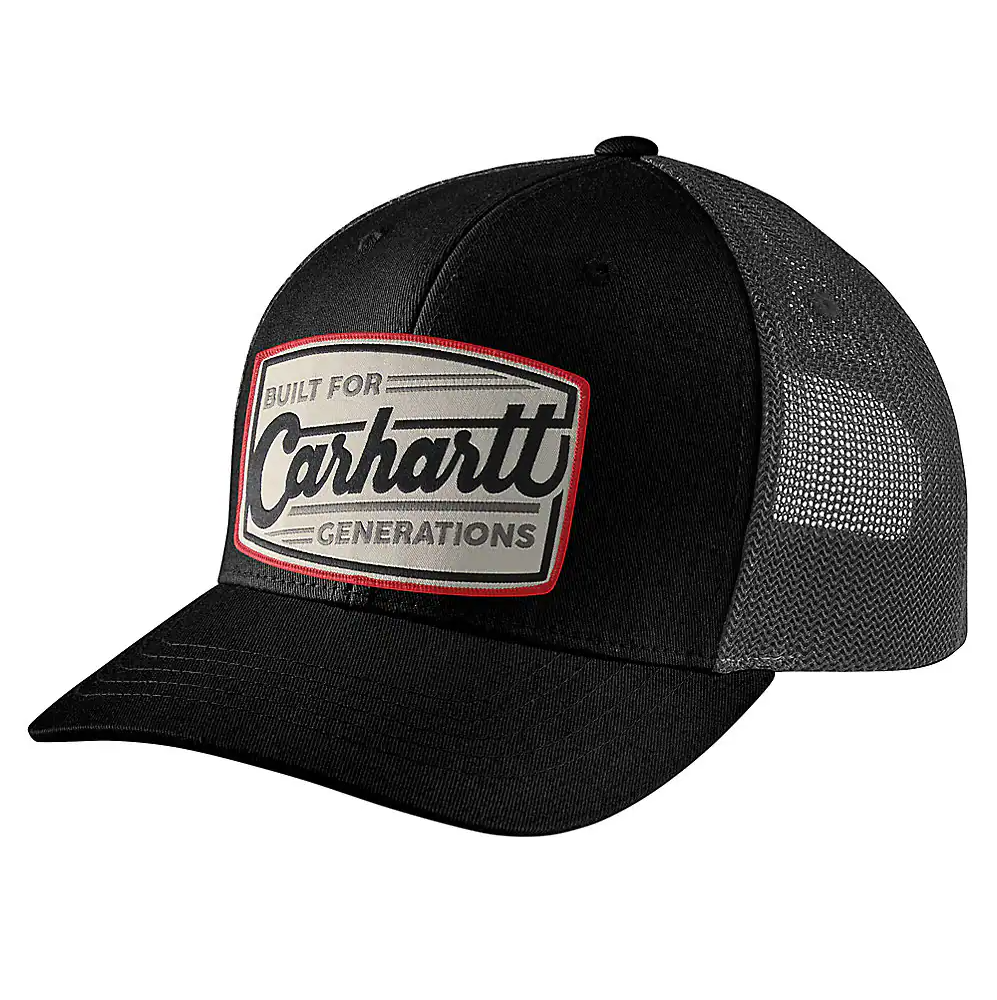 Carhartt Canvas Mesh-Back Built Patch Cap