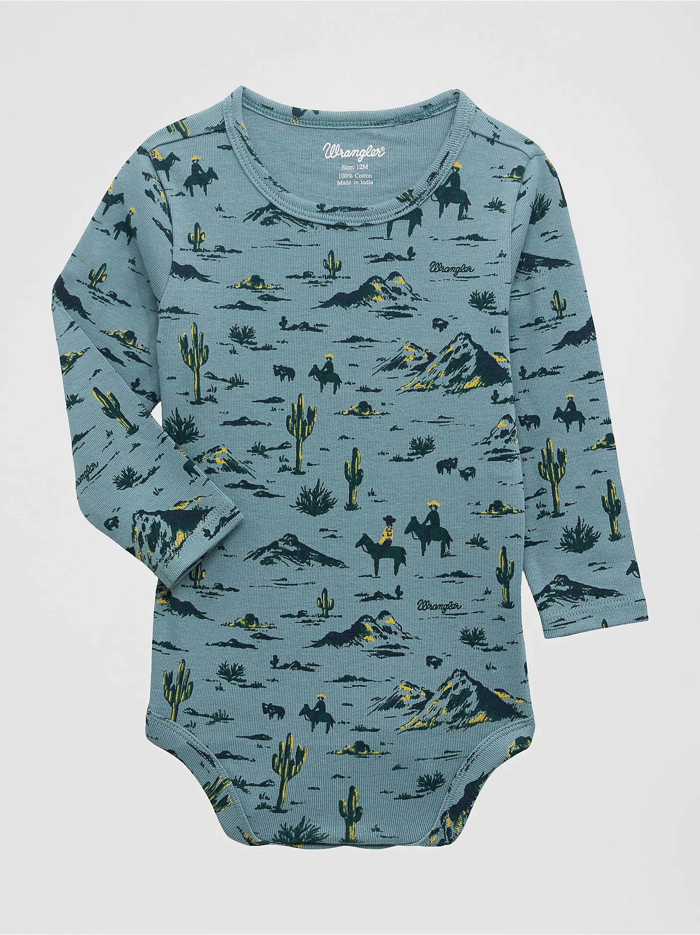 Wrangler Little Boy's Western Print Bodysuit