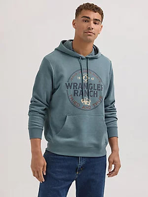 Wrangler Men's 1947 Logo Pullover Hoodie