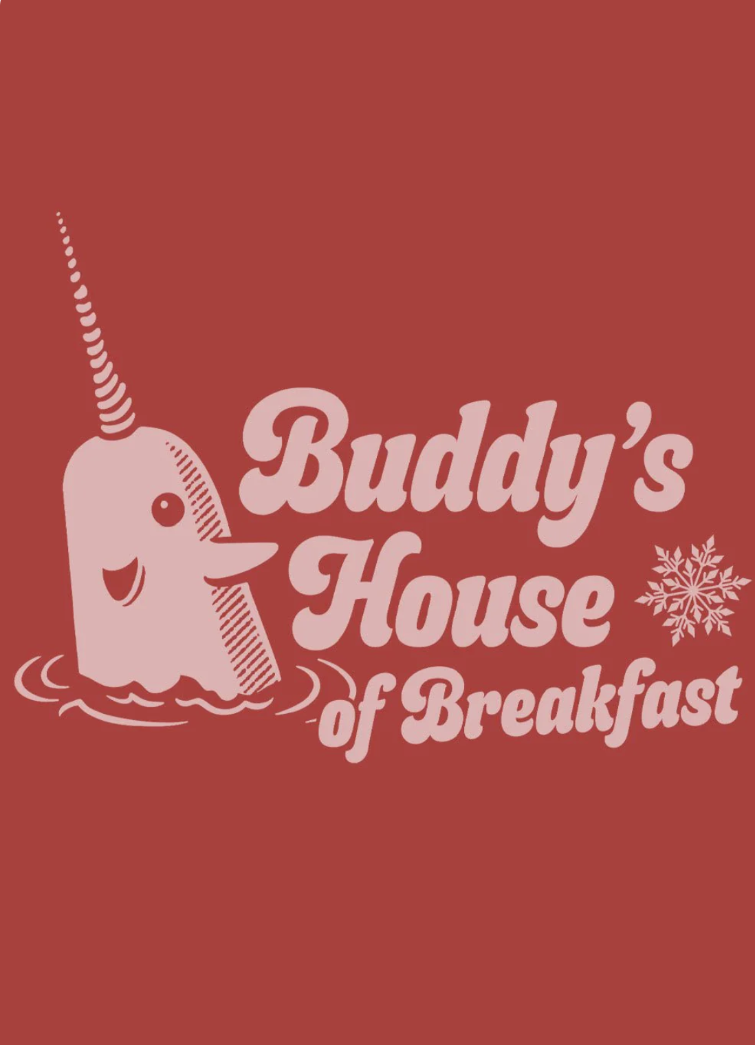 Nine Line Buddy's House of Breakfast Christmas T-Shirt