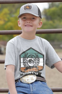 Cinch Boy's Cinch Logo Tee