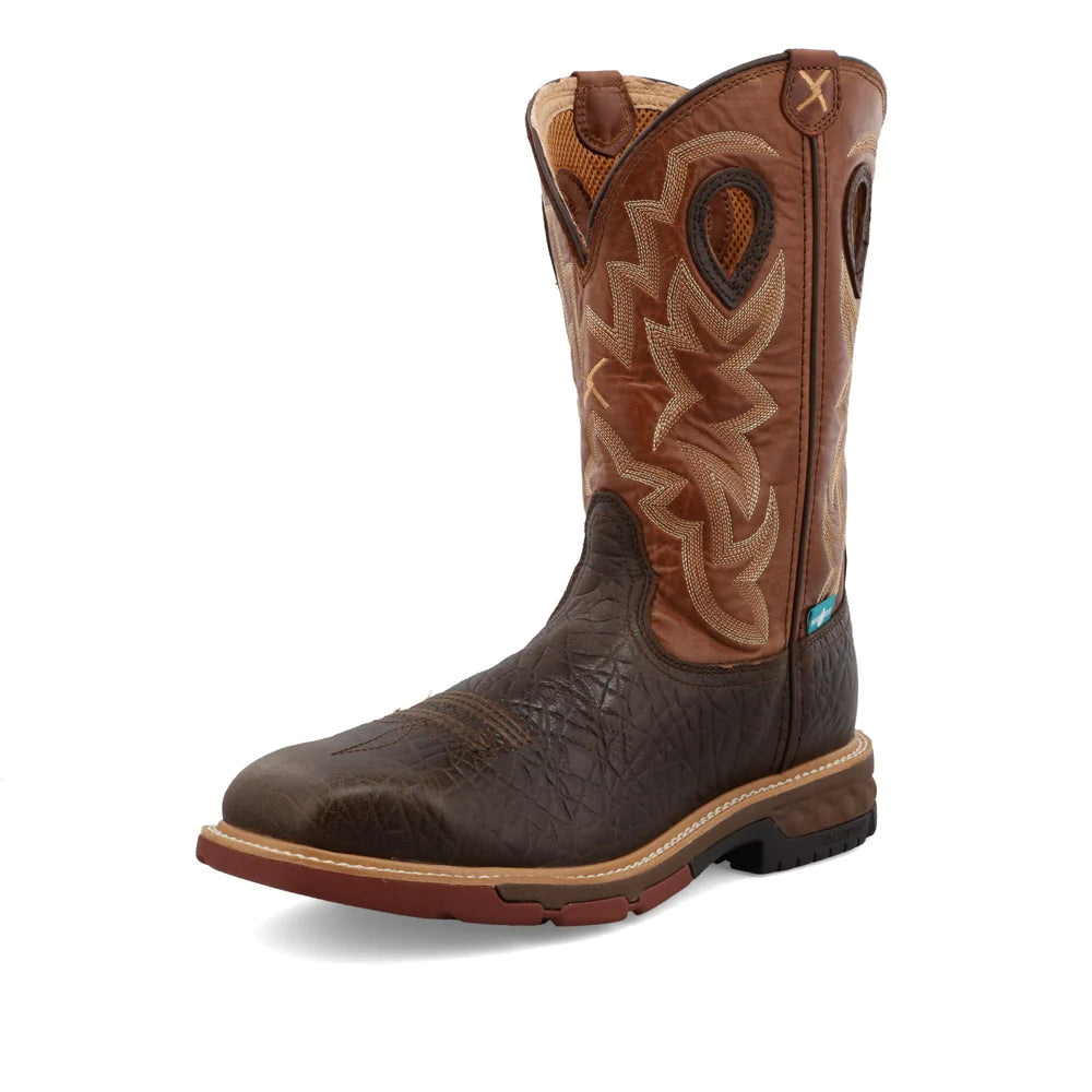 Twisted X Men's 12" Western Work Boot