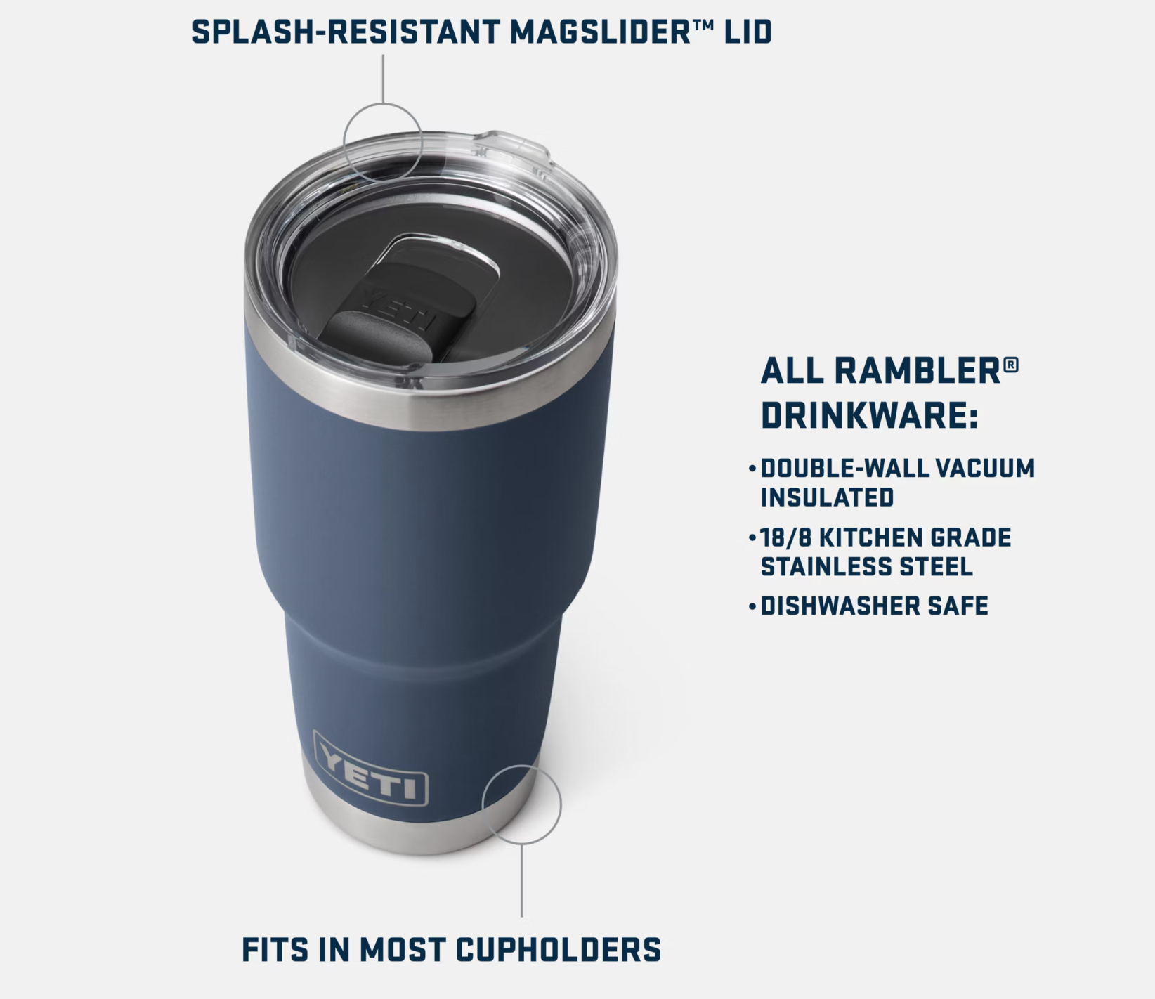 Yeti Rambler 30oz Tumbler