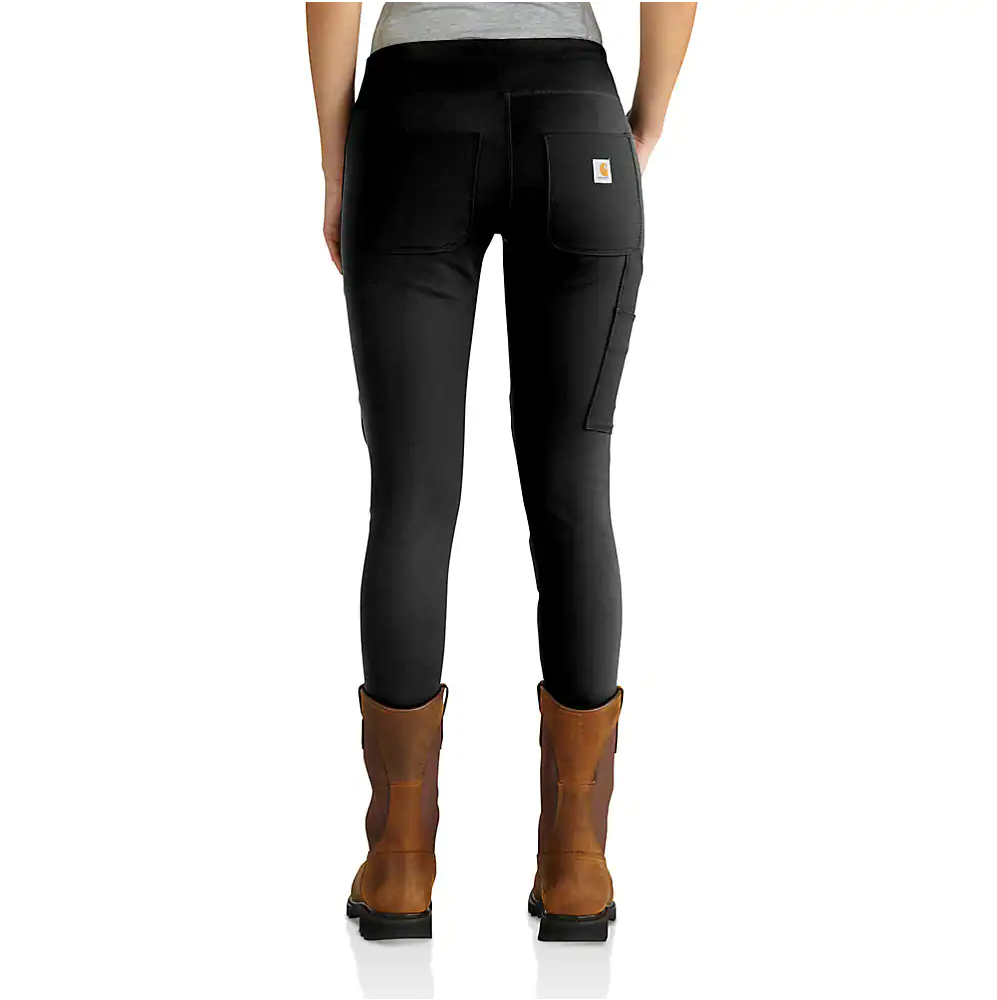  Carhartt Womens Big & Tall Force Fitted Midweight Utility  Legging, Black